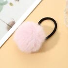 1PS Plush Headwear Bandeau Rubber Band Hairball Cord Pink