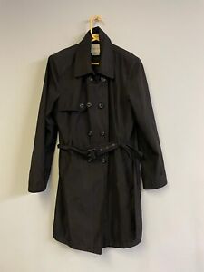 Van Heusen women trench coat black XL