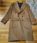Spier & Mackay - Men's Ulster Overcoat (Camel) - Wool Cashmere Blend - Size 38S