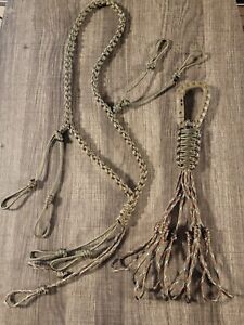 Custom Matching Duck Call Lanyard & Duck Tote Carrier Hunting Set 550 Paracord