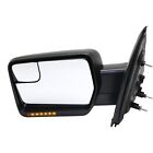 Power Left Mirror For 2011-2014 Ford F-150 Heated With Signal Light Textured