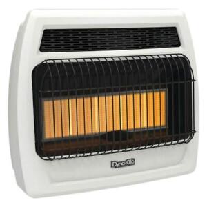 Dyna-Glo Vent Free Infrared Propane Wall Heater 30,000 BTU Thermostatic White