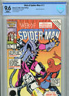 WEB OF SPIDER-MAN #17 (1986) | CBCS 9.6 NM+ WP | MAGMA Appearance and Cover