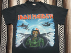 Iron Maiden Aces High T Shirt sz S 2011 retro Heavy Metal Rock Band tee Eddie