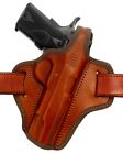 Right Hand OWB Molded Thumb Break Belt Holster Brown Leather for KIMBER 1911 5