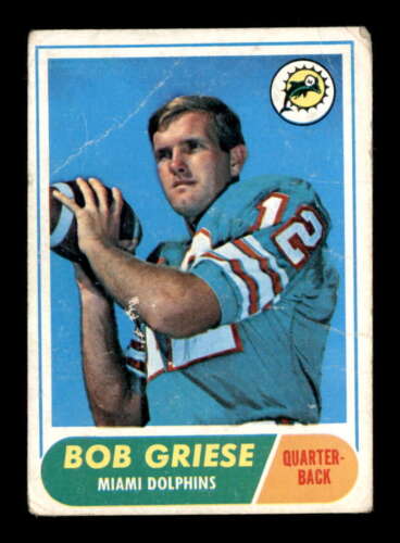1968 Topps #196 Bob Griese RC G X2997885