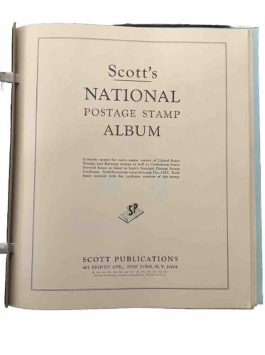 Scott’s US National Postage Stamp Album. 1845-1873. For Collectors. (No Stamps)