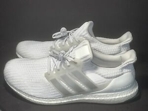 adidas UltraBoost 4.0 DNA White Silver Metallic - FY9317 Rare Mens US Size 16