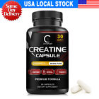 3500mg Creatine Monohydrate Capsules - Bodybuilding Muscle Growth - 90 Pills