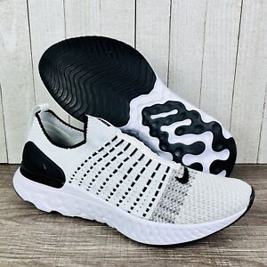 Nike React Phantom Run Flyknit 2 White Black Oreo CJ0277-100 Men's Size 7-14