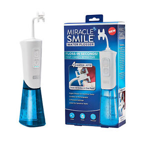 New ListingMiracle Smile Water Flosser Floss 4 Water Jets New - Free Shipping