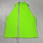 neon green crop top With Collar Size Xs