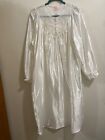 New Vintage JUST FOR WOMEN SEARS White Satin Nite Gown size 1X