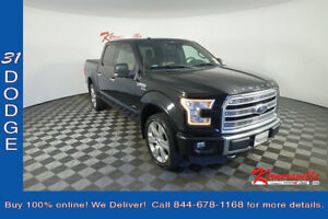 2016 Ford F-150 2016 Ford F-150 Limited 4WD Truck navigation, sunroof, SYNC3