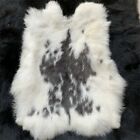 5PCS Genuine Natural Tanned Rabbit Fur Skin Pelt Hide Can be Used DIY Decorate