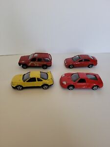 Vintage MotorMax 1/64 Scale Cars Lot Of 4
