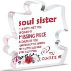 Best Friend Mothers Day Gifts for Women, Soul Sister Birthday Gifts for Women...
