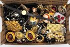 Costume Jewelry Mixed Lot - Victorian Goth/Edwardian 2+ lbs  Vintage & Modern