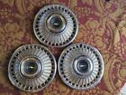 1963 1964 Chevrolet Impala Belair Biscayne 14” Hubcap Wheelcover Lot Of 3