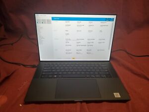 Dell XPS 15 9500 i7-10750H 2.60Ghz/32GB/1TB SSD/ Geforce 1650ti / 4K Touch #9371