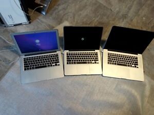 Lot of 3 Apple Laptops A1398 A1466 A1502