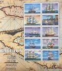 Burkina Faso 1999 - Bateaux Ships - Sheet of 10 stamps - Scott #1132 - MNH