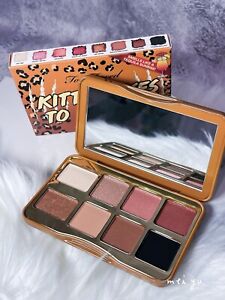 Too Faced KITTY LIKES TO SCRATCH On The Fly Mini Eyeshadow Palette, New In Box