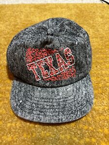 Texas Longhorns Vintage 1990s style Snapback Hat NCAA UT Orange Black horns