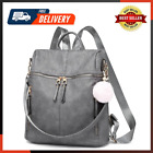 Backpack Purse For Women Large Capacity Multipurpose Travel Bag Leather Backpack