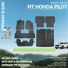 For 2023-2024 Honda Pilot Cargo Liners Backrest Mats Floor Mats Trunk Liners (For: 2023 Honda)