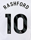 Rashford # 10 Manchester United 23/24 Third Nameset - Black