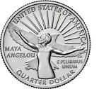 2022 P&D Maya Angelou American Women Quarters (2 coin set) * FREE SHIPPING *