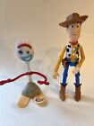 Disney Toy Story 4 Forky & Sherrif Woody Talking Action Figures