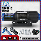 REINDEER 4500lbs Electric Winch Synthetic Rope 12V Towing Trailer Truck ATV UTV