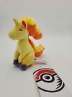 Pokemon Center Fit Plush Doll Rapidash 6.9in Fire Horse Kanto #78 New w/Tags