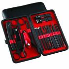 18PCS Manicure Set Pedicure Tools and Nail Clippers Professional Stainless Steel