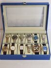Estate Lot Of 10 Vintage Mens Watches Untested Seiko Fossil And More Lot 3