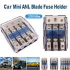 2/3/4 Way Car Mini ANL Blade Fuse Holder Stereo Audio Power Distribution Block