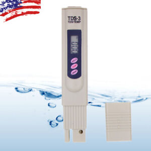 TDS3 PPM Meter Digital Tester Home Drinking Tap Water Quality Purity Test Tester