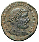 New ListingLARGE Tetrarchy Era Roman Coin w COA Maximian CERTIFIED AUTHENTIC Heraclea Mint