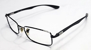 Ray Ban RB6286 2509 Black Rectangle Eyeglasses Frame 54-17 140 PP