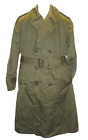 M50 Khaki Trenchcoat USA Military Genuine GI Vintage Removeable Wool Liner Belt