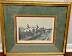 George Wright Through the Bull Finch Horse Hunting Scene, Framed Print, 20 x 24