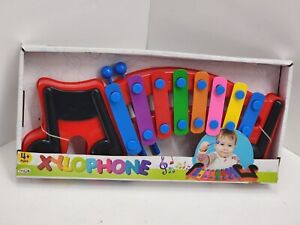 Xylophone Music Instrument Toddler Kid Play Set Small Child Toy Red Age 4+