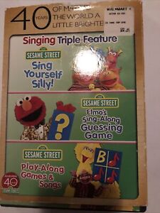 Sesame Street: Singing Triple Feature (Sing Yourself Silly! / Elmo's Sing-Al...
