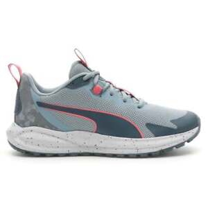 Puma Twitch Runner Trail Camo Running  Womens Blue Sneakers Athletic Shoes 37804