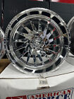 4 NEW 22X12 AMERICAN FORCE MORPH CONCAVE POLISH WHEELS 6X139.7 FOR GMC CHEVY RAM