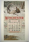 WINCHESTER ® Calendar Print © 1966 Reprint Of 1898 - NEW OLD STOCK !!!!