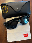Ray Ban Wayfarer RB2140-54-18-142 Unisex Square Sunglasses No Box. Made In Italy
