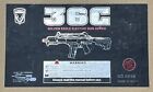 36C Airsoft Electric Full Auto Model 6686 Untested Sold As Is